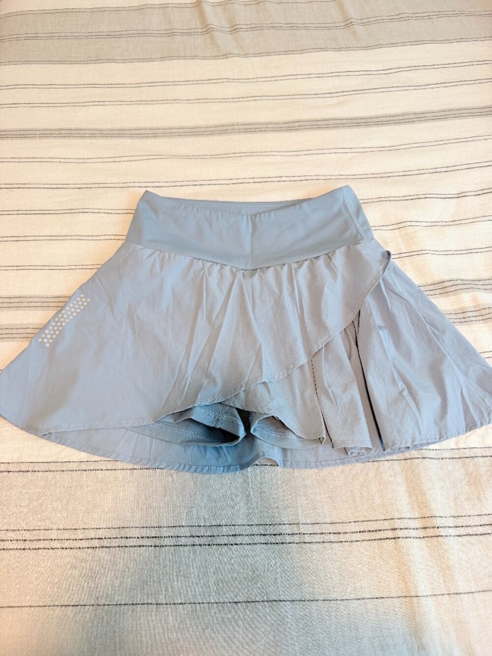 Light Blue Athletic Skirt